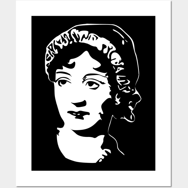 Jane Austen Wall Art by Nerd_art